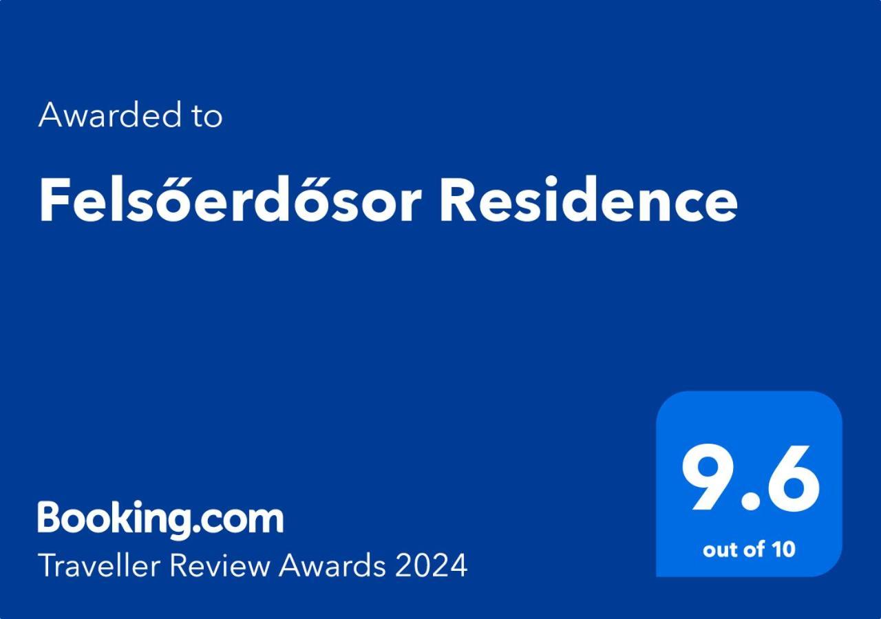 Felsoerdosor Residence Budapest Eksteriør billede